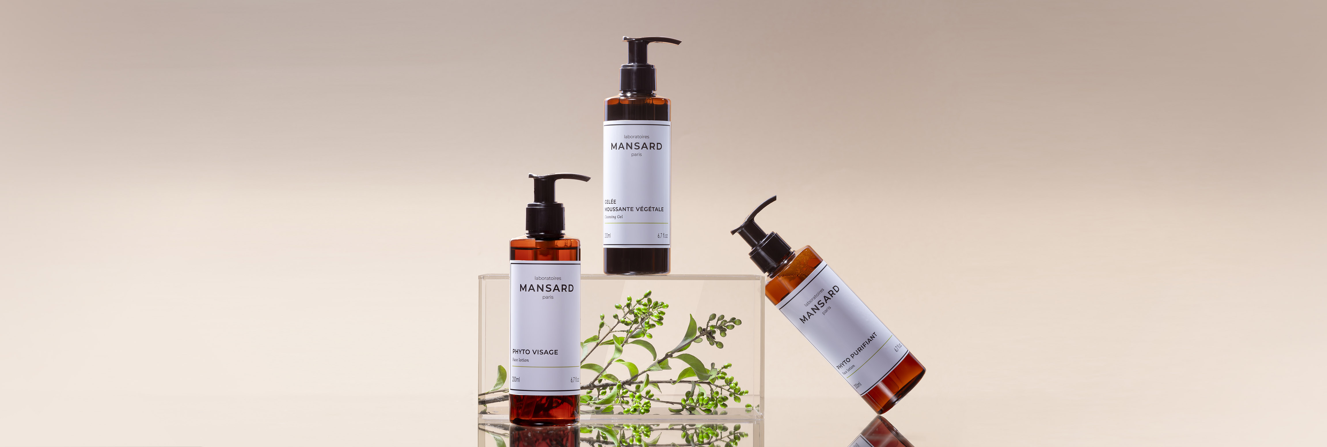 Our range of skin cleansing products