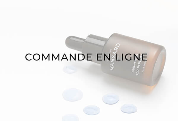 Commande en ligne des produits des laboratoires Mansard