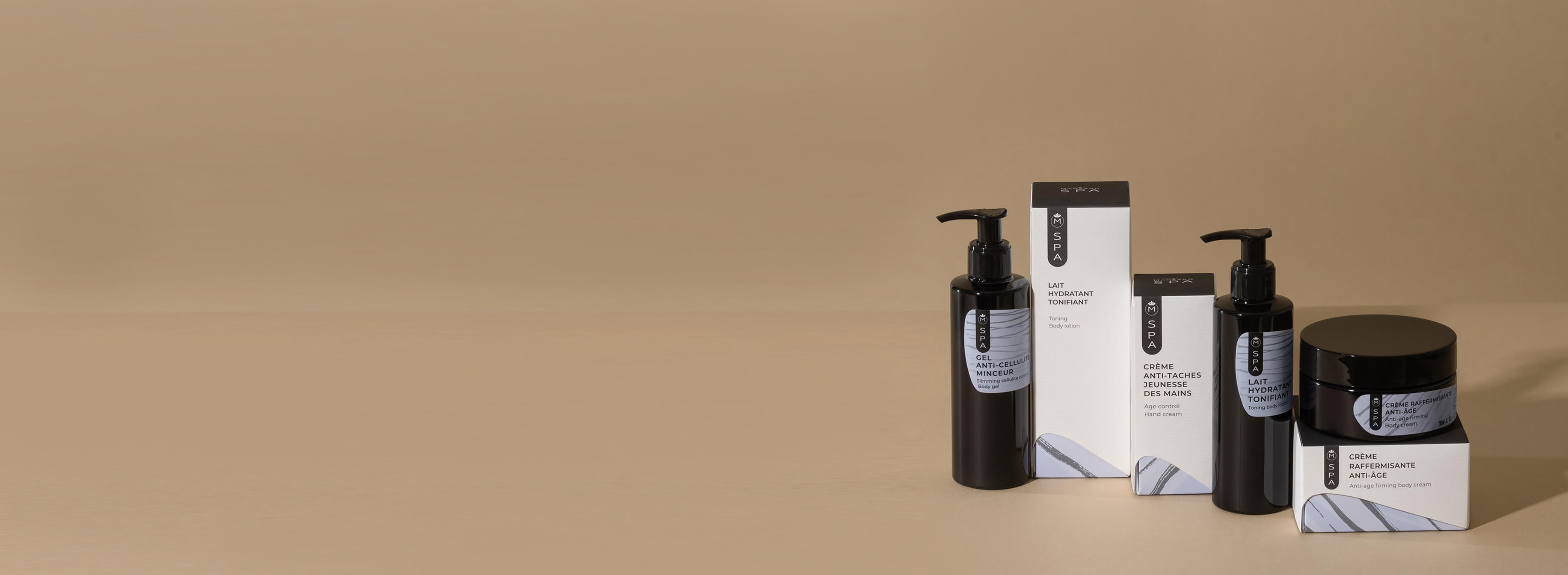 Our range of SPA treatments bodycare active range