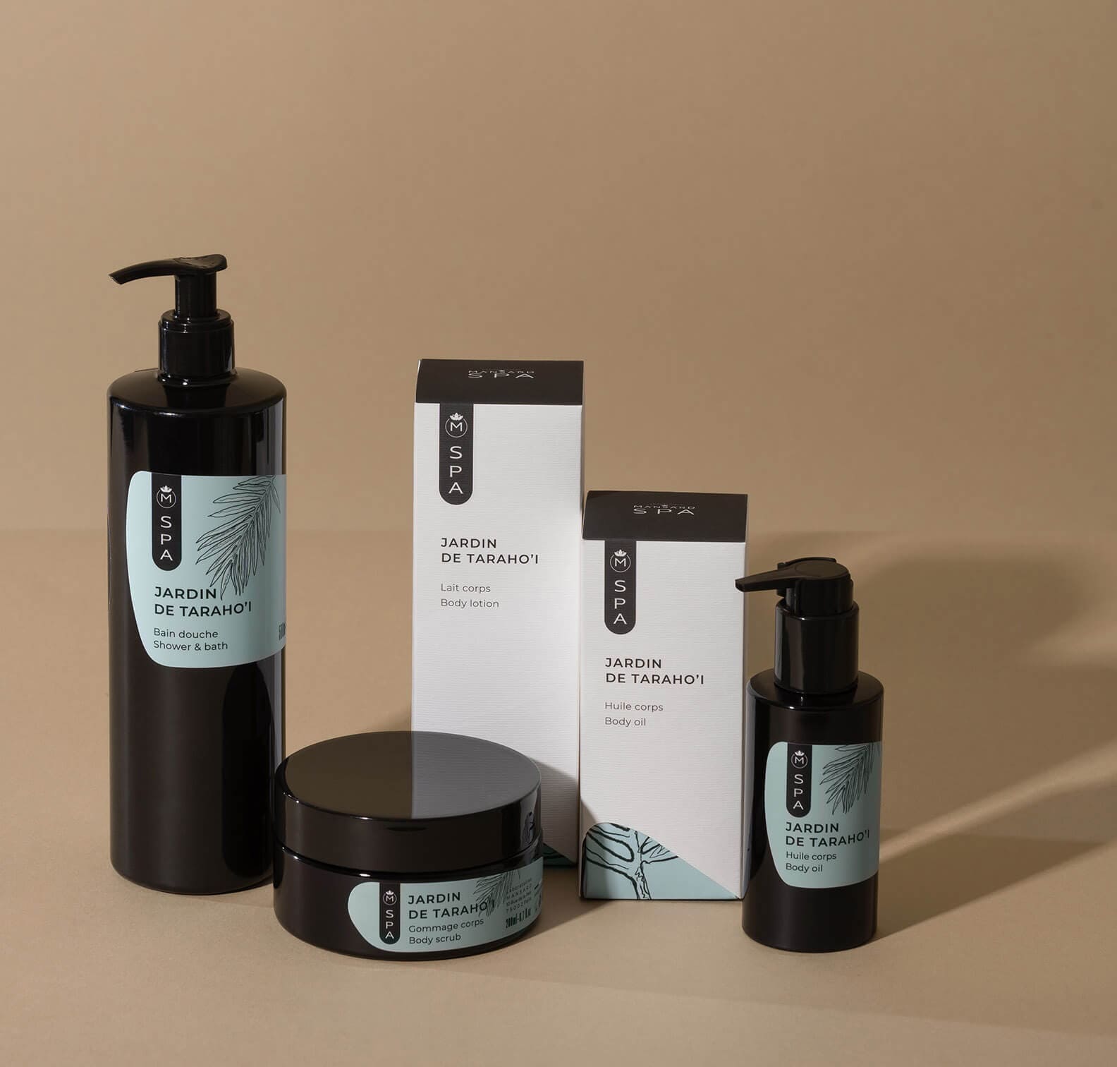 Our range of SPA body treatments Jardin de Taraho'I Mansard